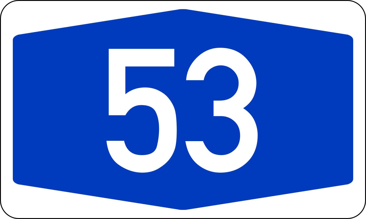 File:Bundesautobahn 53 number.svg - Wikimedia Commons