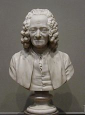 Voltaire's works of history are an excellent example of Enlightenment era advances in accuracy. Buste de Voltaire.jpg