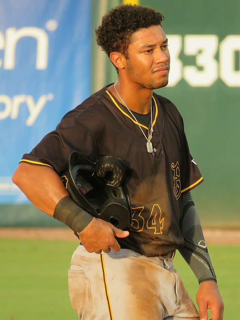 Cal Mitchell's first MLB hit, RBI, 05/24/2022