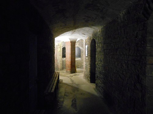 Cardiff Castle wall tunnels