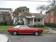 1971–1972 Mustang convertible