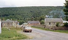 Site of Carron station, 1988 Carron station (remains) geograph-3131036-by-Ben-Brooksbank.jpg