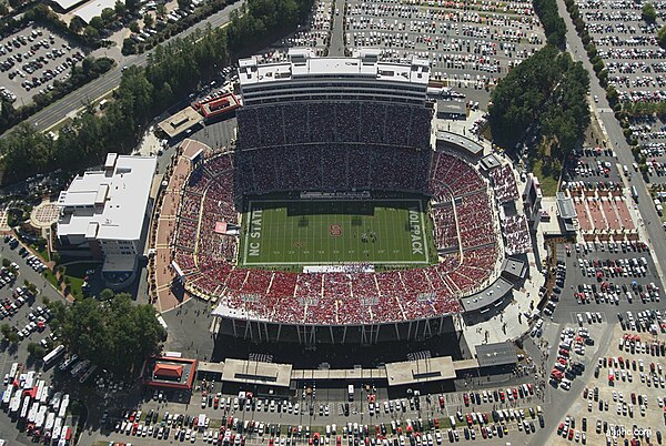 Carter–Finley Stadium opened in 1966.