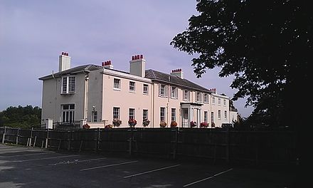 Castlereagh's house, Woollet Hall (now called Loring Hall), in North Cray in Bexley, south London