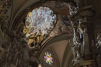 7. Interior of the cathedral of Toledo. Photograph: Rafesmar