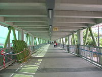 A pedestrian footbridge linking between Choi Ying Estate and MTR Kowloon Bay station Choi Ying Estate Pedestrian Bridge.jpg