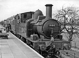 Het station van Cholsey in 1959