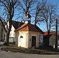 Čeština: Kaplička v Chotilsku. Okres Příbram, Česká republika. English: Chapel in Chotilsko village, Příbram District, Czech Republic. Personality rights Personality rights warning Although this work is freely licensed or in the public domain, the person(s) shown may have rights that legally restrict certain re-uses unless those depicted consent to such uses. In these cases, a model release or other evidence of consent could protect you from infringement claims. Though not obliged to do so, the uploader may be able to help you to obtain such evidence. See our general disclaimer for more information.