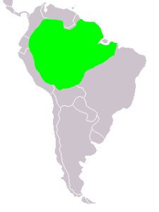 Cinereous Tinamou range map.svg