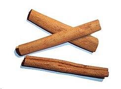 «Cañas» de canela secas, listas para usar
