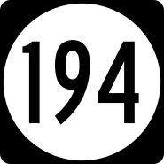 Circle sign 194