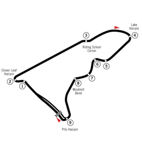 Circuit van Monsanto Park