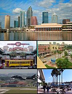 Tampa, Hrabstwo Hillsborough, Floryda, USA - Panor
