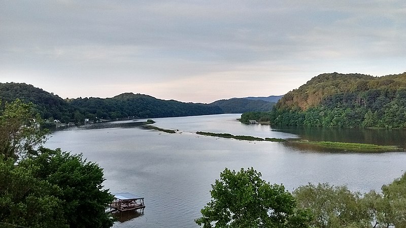 File:Claytor Lake from New River Trail.jpg