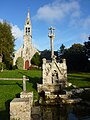 La chapelle et le calvaire-fontaine du Drennec 2