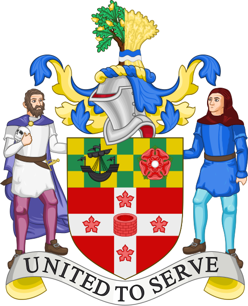 File:Coat of arms of the London Borough of Southwark.svg