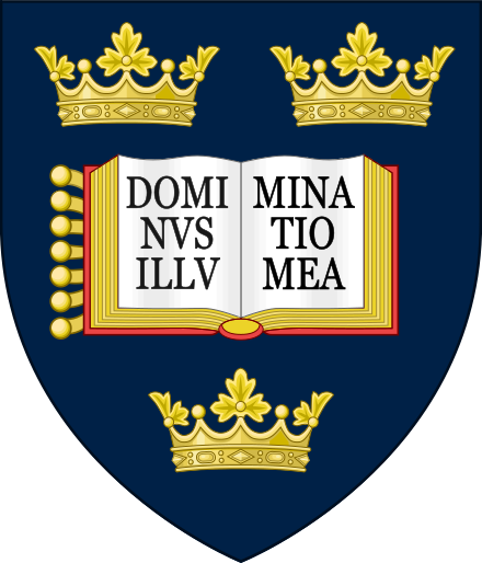 Coat of arms of the University of Oxford.svg