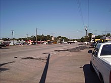 Jefferson Boulevard, the main commercial street in Cockrell Hill Cockrell Hill 2.JPG