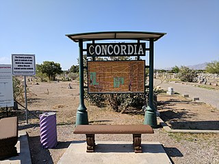 <span class="mw-page-title-main">Concordia Cemetery (El Paso, Texas)</span> Cemetery in El Paso County, Texas