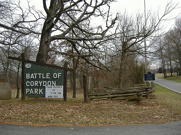 Battle of Corydon Memorial Park