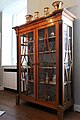 Glass cabinet in the Biedermeier room