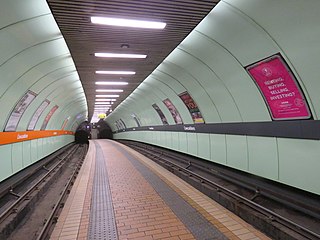 <span class="mw-page-title-main">Cowcaddens subway station</span> Glasgow subway station