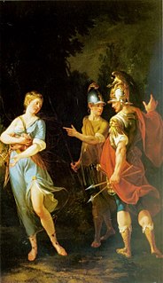 <span class="mw-page-title-main">Achates (Aeneid)</span> In Greek mythology, close friend of Aeneas