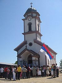 Gereja Ortodoks serbia di Lađevci