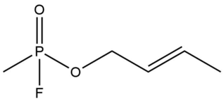 Crotylsarin An extremely toxic organophosphate nerve agent of the G-series