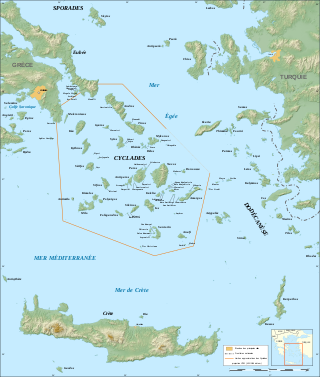 <span class="mw-page-title-main">History of the Cyclades</span> Greek islands located in the Aegean Sea