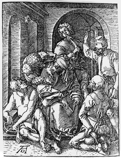 File:Dürer - Small Passion 14 - Mocking of Christ.jpg