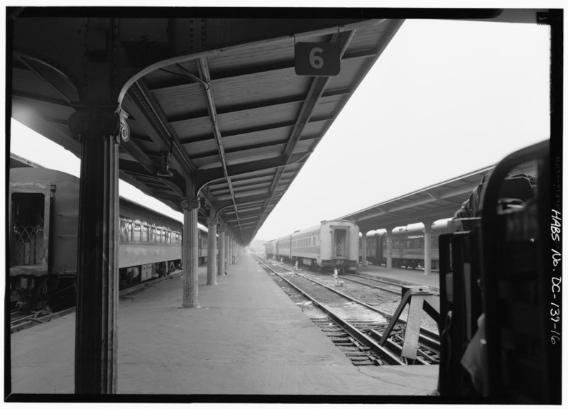 File:DETAIL, TRAIN SHEDS - Union Station, 50 Massachusetts Avenue Northeast, Washington, District of Columbia, DC HABS DC,WASH,536-16.tif