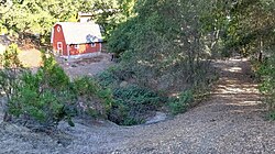 Deer Creek going under La Barranca Rd.jpg