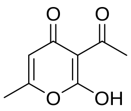 Dehydroacetic acid.svg