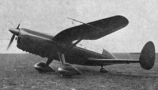 Delanne 20-T 1938 experimental aircraft by Maurice Delanne