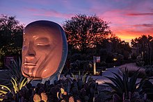 Le Jardin botanique du désert dans l'ouest de Phoenix.