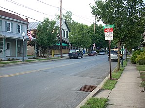 Main Street in Dewart