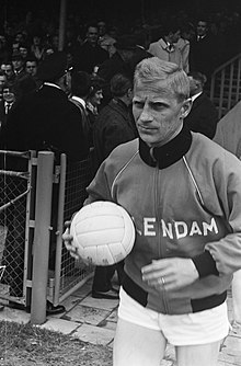 Dick Tol in 1967, his final year in Volendam. He is the club's all-time top scorer.