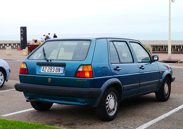 VW Golf 5-door.