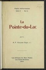 Thumbnail for File:Dugré - La Pointe-du-Lac, 1934.djvu