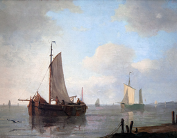 Dutch barges painted by Adam Silo.png