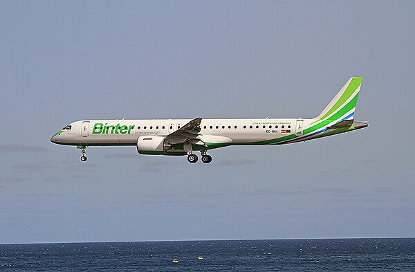 Binter Canarias Embraer 195 E2