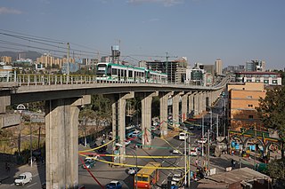 Addis Ababa Light Rail Light rail transportation service in Addis Ababa, Ethiopia