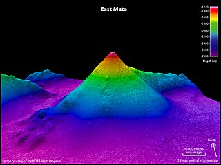 <span class="mw-page-title-main">East Mata</span> Seamount in the Pacific Ocean