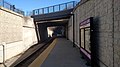 East end of platform at East Braintree Weymouth Landing station, January 2017.jpg