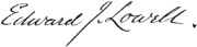 Edward Jackson Lowell signature.png