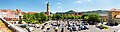 * Nomination: Panoramic view on the Eichplatz in Jena, Germany from the viewing platform of the JenTower, viewing direction to the market square --Indeedous 01:11, 2 March 2013 (UTC) * Review  Comment noise in sky, chromatic aberration and error in image. See note --Rjcastillo 03:07, 2 March 2013 (UTC)