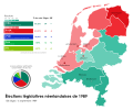 Résultats des élections législatives néerlandaises de 1989.