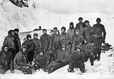 Shackleton's men marooned on Elephant Island