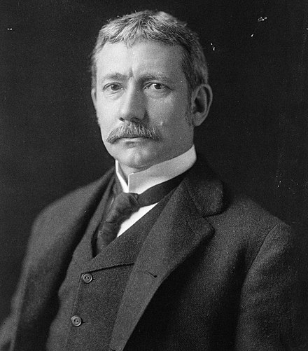 Elihu Root (1845–1937) served as the first honorary president (1921–1937) of the Council on Foreign Relations.[2] (Pictured 1902, age 57).